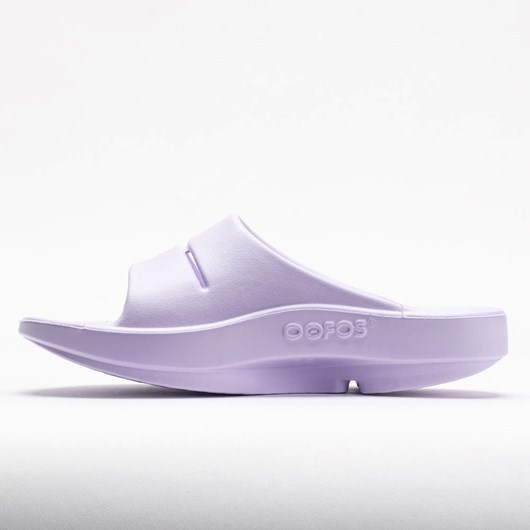 Lavender Orthofeet OOFOS OOahh Women's Slide Sandals | COPRU3802