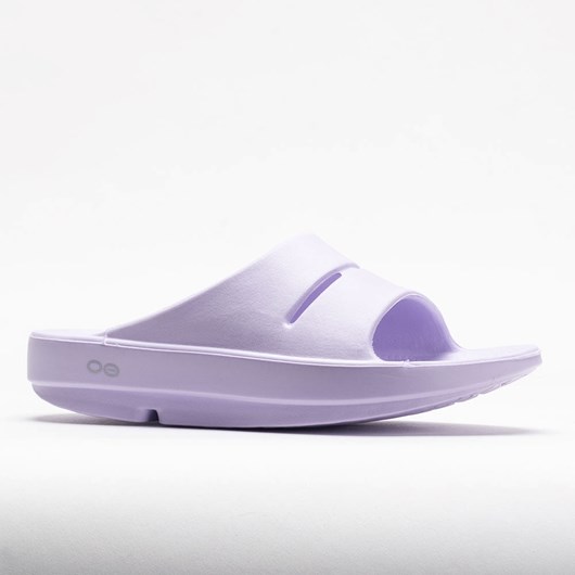 Lavender Orthofeet OOFOS OOahh Women's Slide Sandals | COPRU3802