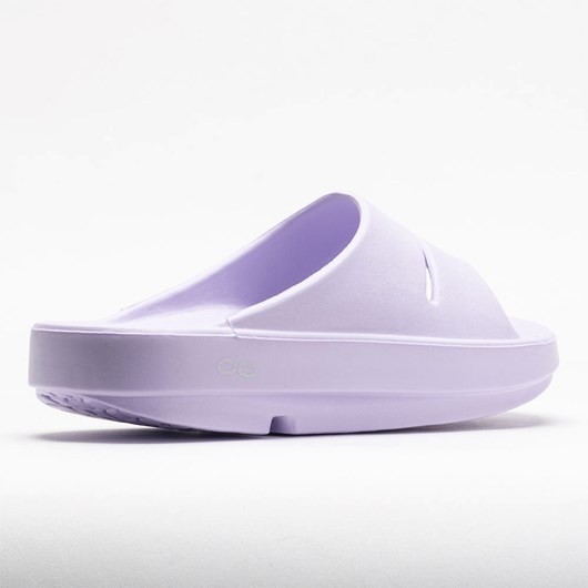 Lavender Orthofeet OOFOS OOahh Women's Slide Sandals | COPRU3802