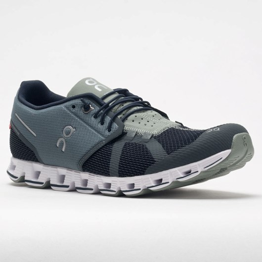 Lead / Black Orthofeet On Cloud Men's Running Shoes | EPWVH2640