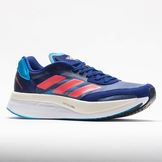 Legacy Indigo / Turbo / Sky Rush Orthofeet adidas adizero Boston 10 Men's Running Shoes | XYSNB0473