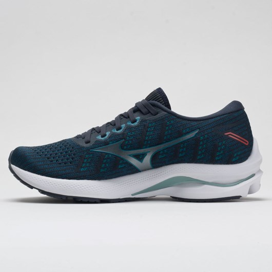 Leigon Blue / Harbor Blue Orthofeet Mizuno Wave Rider 25 Waveknit Men's Running Shoes | RFVUC8912