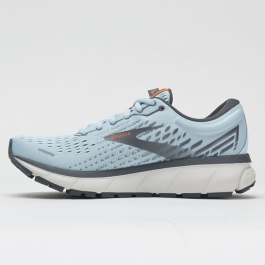 Light Blue / Blackened Pearl / White Orthofeet Brooks Ghost 13 Women's Running Shoes | IOMKB2358