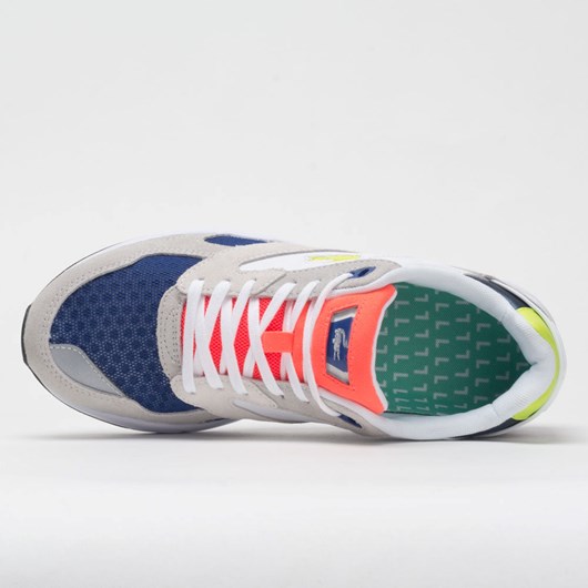 Light Grey / light Green Orthofeet Lacoste Storm 96 Low 0120 1 Men's Lifestyle Sneakers | BCXWH7052