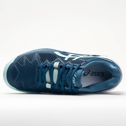 Light Indigo / Clear Blue Orthofeet ASICS GEL-Resolution 8 Women's Tennis Shoes | BXHJZ5037