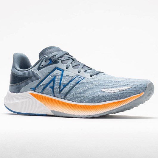 Light Slate / Dynomite / Helium Orthofeet New Balance FuelCell Propel v3 Men's Running Shoes | JWNBF0364