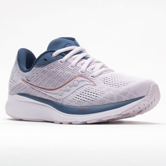 Lilac / Storm Orthofeet Saucony Guide 14 Women's Running Shoes | BZUFM5892