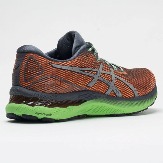 Lite-Show Carrier Gray / Pure Silver Orthofeet ASICS GEL-Nimbus 23 Men's Running Shoes | TRSKO7152