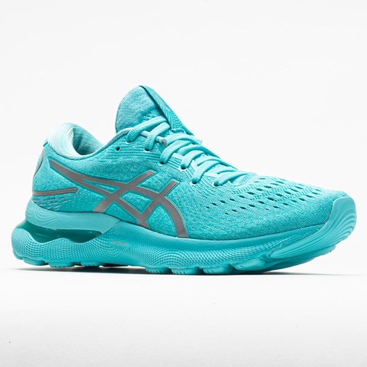 Lite-Show / Ice Mint Orthofeet ASICS GEL-Nimbus 24 Women's Running Shoes | ZVBUX4139