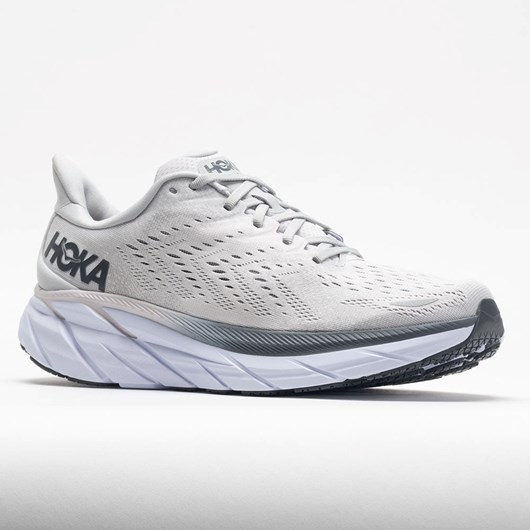 Lunar Rock / Nimbus Cloud Orthofeet HOKA Clifton 8 Men's Running Shoes | BRFAP7249