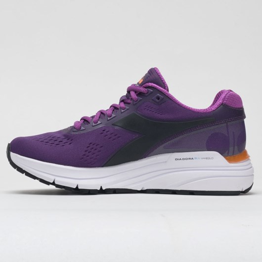 Majesty / Hyacinth Violet Orthofeet Diadora Mythos Blushield 5 Women's Running Shoes | UKPLC4321