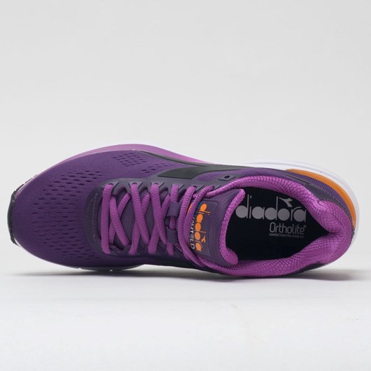 Majesty / Hyacinth Violet Orthofeet Diadora Mythos Blushield 5 Women's Running Shoes | UKPLC4321