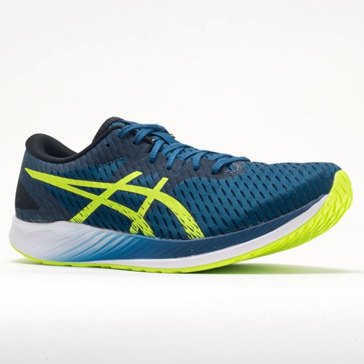 Make Blue / Hazard Green Orthofeet ASICS Hyperspeed Men's Running Shoes | LWDJK1502