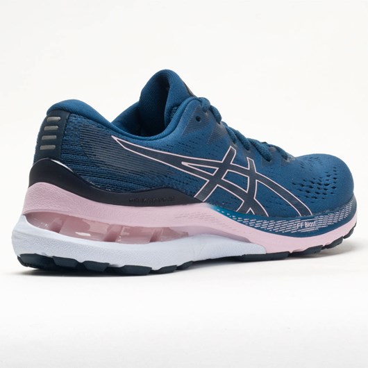 Mako Blue / Barely Rose Orthofeet ASICS GEL-Kayano 28 Women's Running Shoes | QZLXB6572