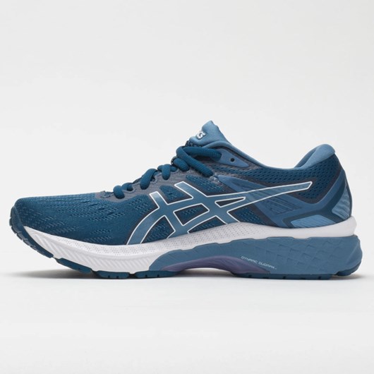 Mako Blue / Gray Floss Orthofeet ASICS GT-2000 9 Women's Running Shoes | ZOXWF4851