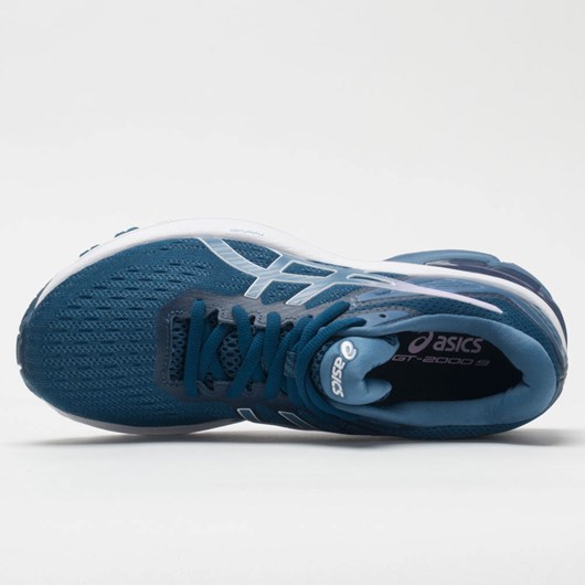 Mako Blue / Gray Floss Orthofeet ASICS GT-2000 9 Women's Running Shoes | ZOXWF4851