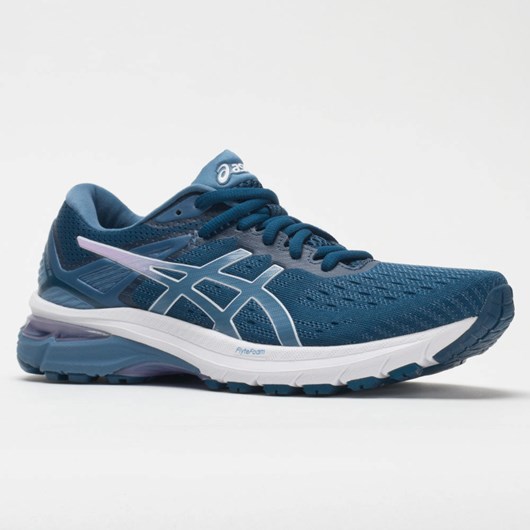 Mako Blue / Gray Floss Orthofeet ASICS GT-2000 9 Women's Running Shoes | ZOXWF4851