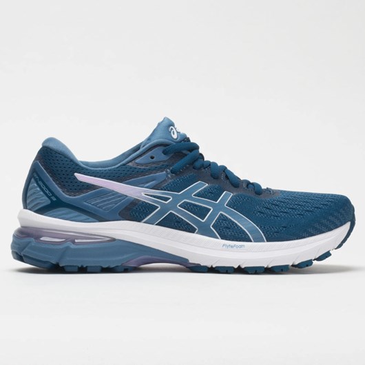 Mako Blue / Gray Floss Orthofeet ASICS GT-2000 9 Women\'s Running Shoes | ZOXWF4851