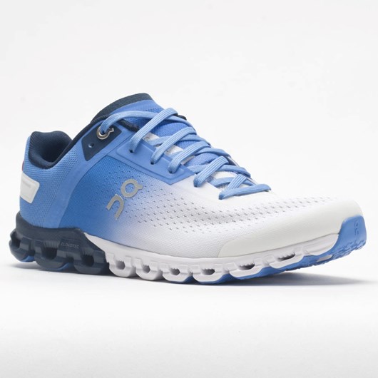 Marina / White Orthofeet On Cloudflow Women's Running Shoes | RJNIP6072