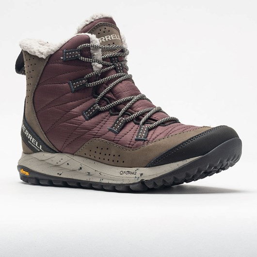 Marron Orthofeet Merrell Antora Sneaker Boot Women's Hiking Shoes | PQZSU4527