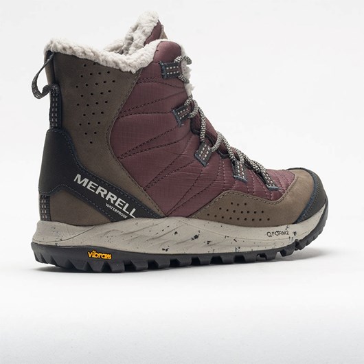 Marron Orthofeet Merrell Antora Sneaker Boot Women's Hiking Shoes | PQZSU4527