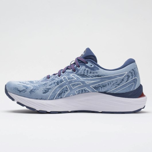 Mist / White Orthofeet ASICS GEL-Cumulus 23 Women's Running Shoes | TYGLZ2458