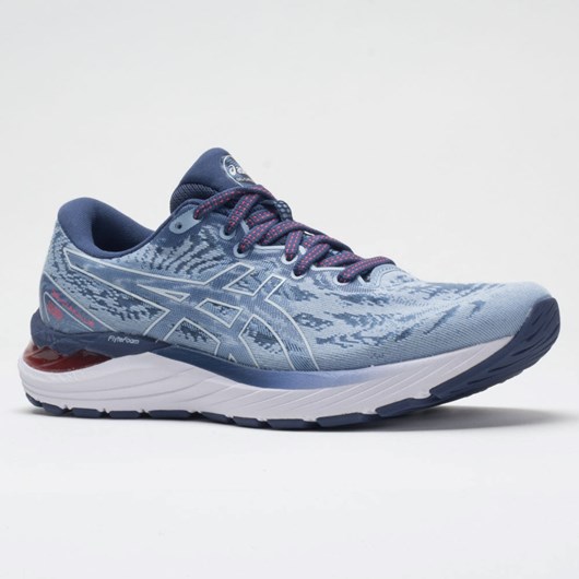 Mist / White Orthofeet ASICS GEL-Cumulus 23 Women's Running Shoes | TYGLZ2458