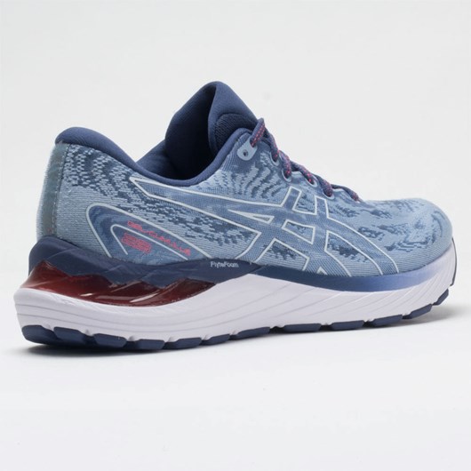 Mist / White Orthofeet ASICS GEL-Cumulus 23 Women's Running Shoes | TYGLZ2458