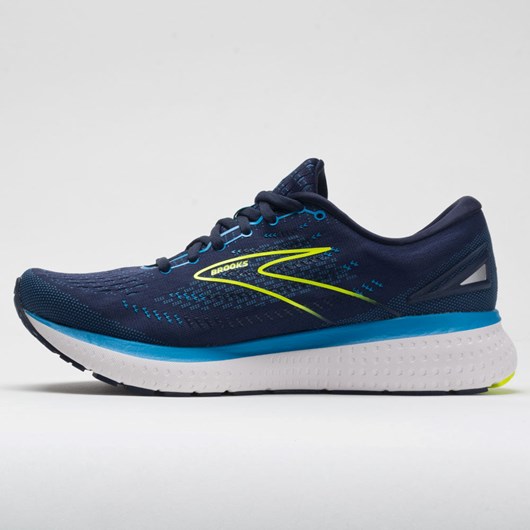 Navy / Blue / Nightlife Orthofeet Brooks Glycerin 19 Men's Running Shoes | MAXCH5260