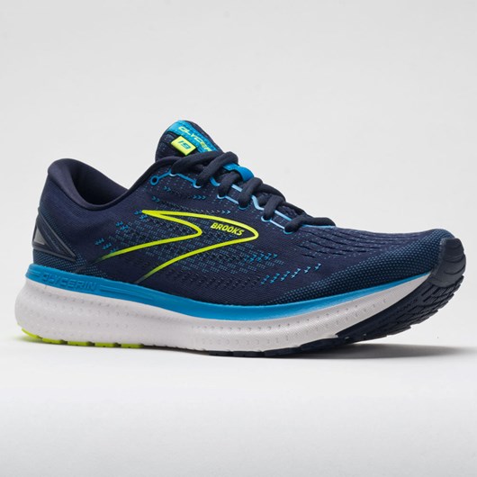 Navy / Blue / Nightlife Orthofeet Brooks Glycerin 19 Men's Running Shoes | MAXCH5260