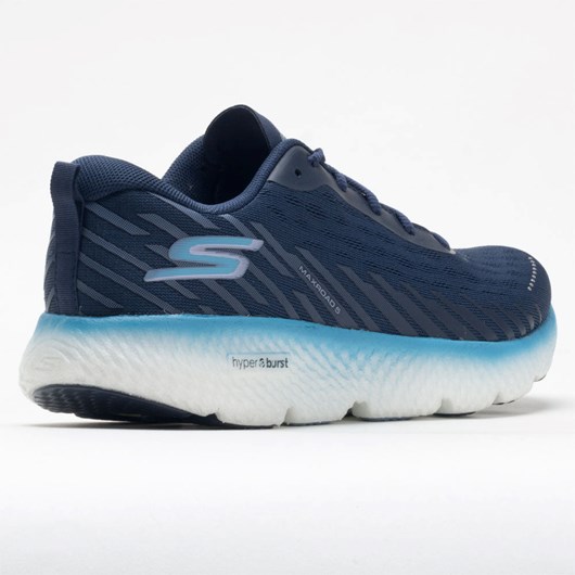 Navy / Blue Orthofeet Skechers GOrun MaxRoad 5 Women's Running Shoes | MOCHX2307