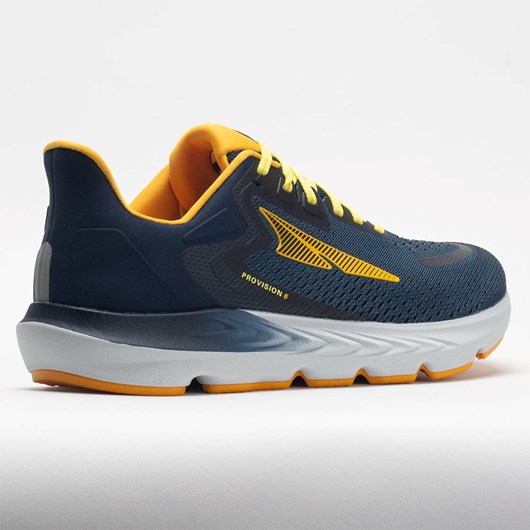 Navy Orthofeet Altra Provision 6 Men's Running Shoes | QCHUR4301