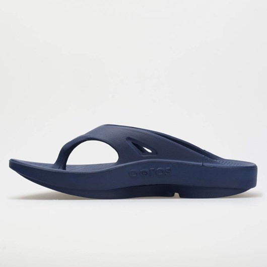 Navy Orthofeet OOFOS OOriginal Women's Slide Sandals | RWGUS6512