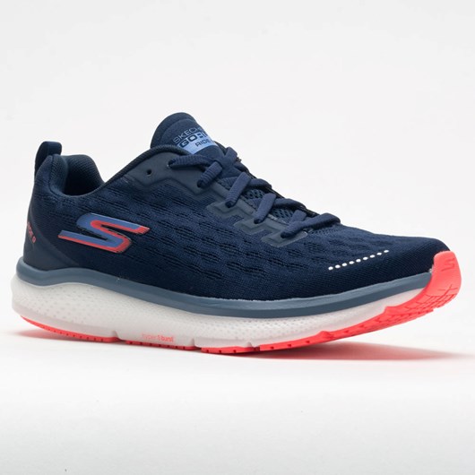 Navy / Purple Orthofeet Skechers GOrun Ride 9 Women's Running Shoes | NWDIS0762