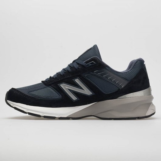 Navy / Silver Orthofeet New Balance 990v5 Men's Running Shoes | AZFRY9684