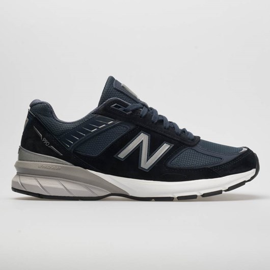 Navy / Silver Orthofeet New Balance 990v5 Men\'s Running Shoes | AZFRY9684