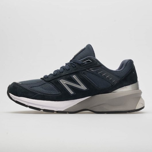 Navy / Silver Orthofeet New Balance 990v5 Women's Running Shoes | MPHVZ6593