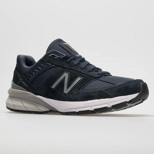 Navy / Silver Orthofeet New Balance 990v5 Women's Running Shoes | MPHVZ6593