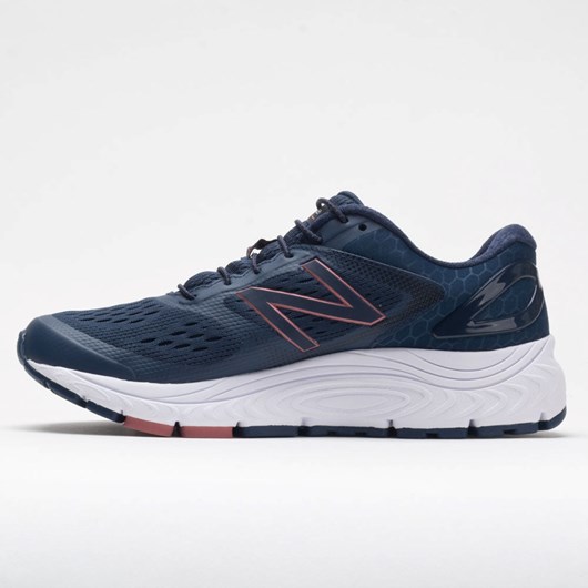 Navy / White Orthofeet New Balance 840v4 Women's Running Shoes | UOFMD1375