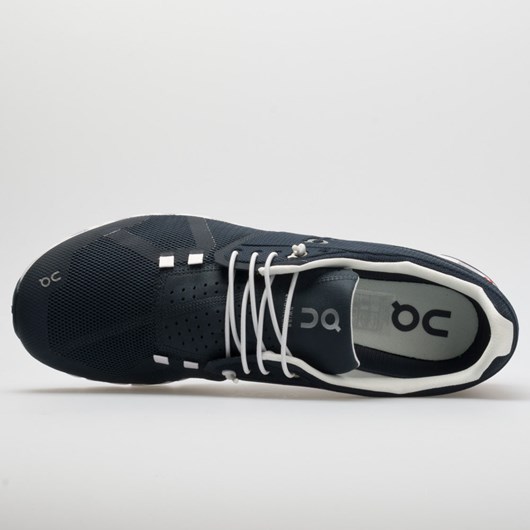 Navy / White Orthofeet On Cloud Men's Running Shoes | IPADK1639