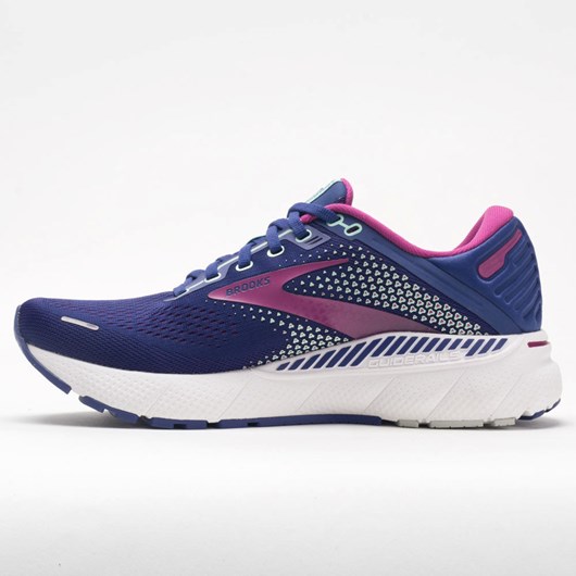 Navy / Yucca / Pink Orthofeet Brooks Adrenaline GTS 22 Women's Running Shoes | FNXRV7846