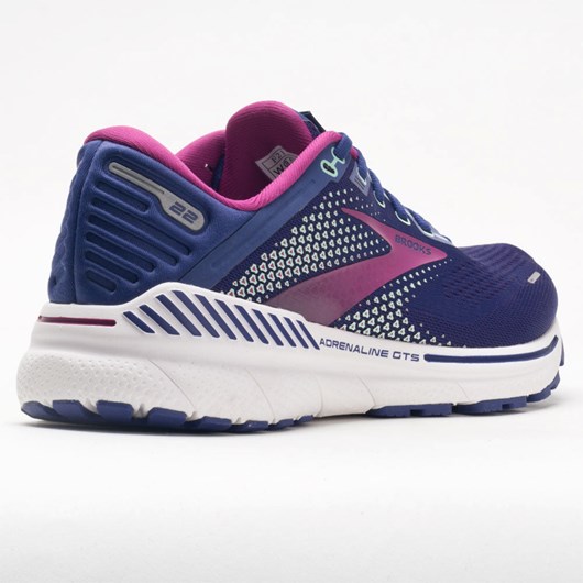 Navy / Yucca / Pink Orthofeet Brooks Adrenaline GTS 22 Women's Running Shoes | FNXRV7846