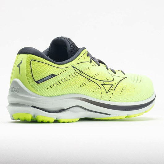 Neo Lime Orthofeet Mizuno Wave Rider 25 Men's Running Shoes | QCSXY3097