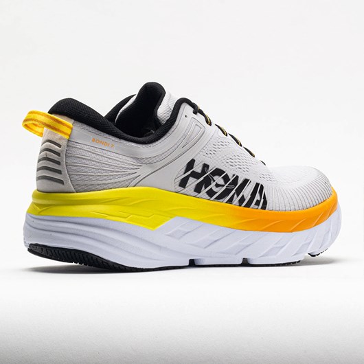 Nimbus Cloud / Radiant Yellow Orthofeet HOKA Bondi 7 Men's Running Shoes | ZXYVC0572