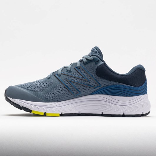 Ocean Grey / Oxygen Blue Orthofeet New Balance 840v5 Men's Running Shoes | YTAHR8769