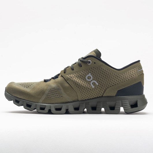 Olive / Fir Orthofeet On Cloud X Men's Running Shoes | XPNAR2038