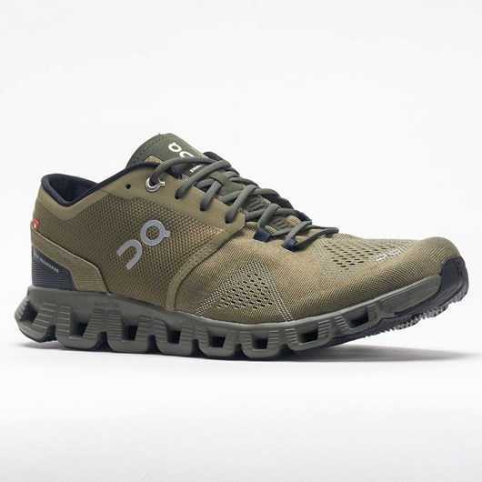 Olive / Fir Orthofeet On Cloud X Men's Running Shoes | XPNAR2038