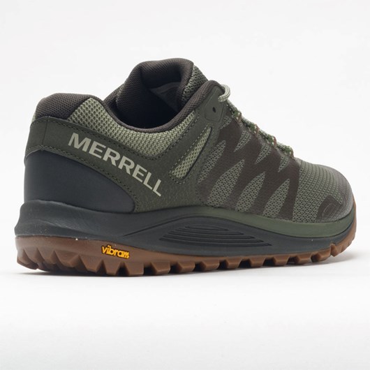 Olive Orthofeet Merrell Nova 2 Men's Trail Running Shoes | WJEIA5021