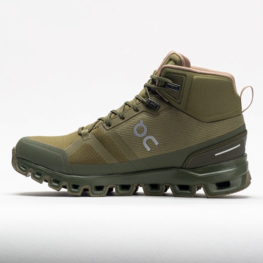 Olive / Reed Orthofeet On Cloudrock Waterproof Women's Hiking Shoes | WJCAS5498