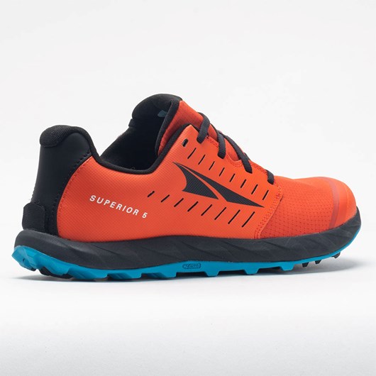 Orange / Black Orthofeet Altra Superior 5 Men's Trail Running Shoes | MHYRO4107